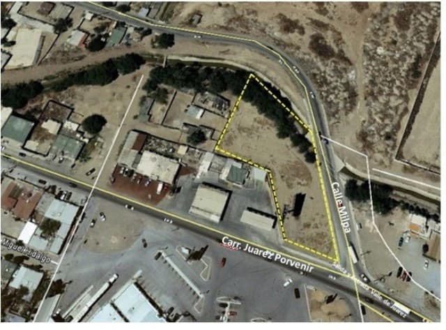 Terreno en Venta en Zaragoza en Ciudad Juárez, Chihuahua