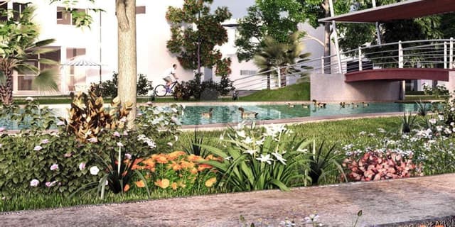 Casa en Renta 4 recs, 4 baños y cuarto servicio en Residencial AQUA, Cancun Quintana Roo, SMZ-330