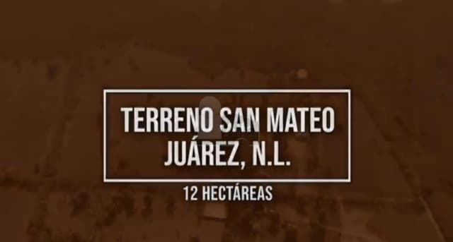 Terreno en Venta en San Mateo Juárez Nuevo León 12HA