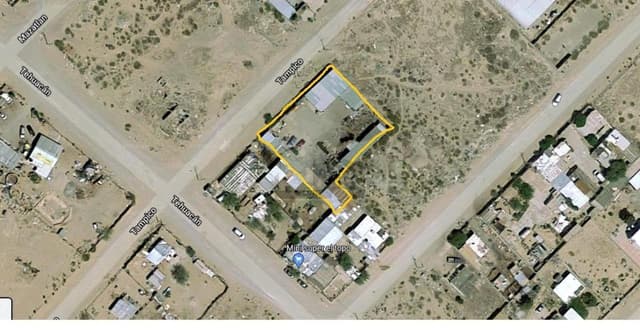 Terreno con construccion en venta en Cd Juarez Las Granjas