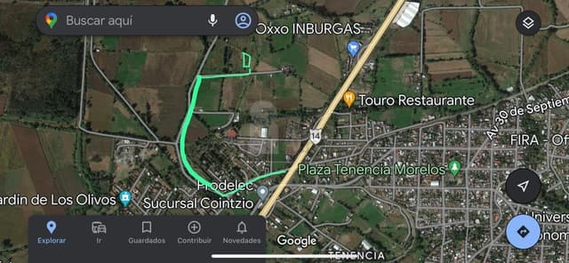 Terreno rústico en venta en Morelia en predio El Calabozo