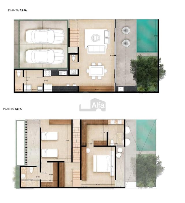 Townhouse 2 recamaras, Preventa, ubicado a  5 min de la Isla Merida