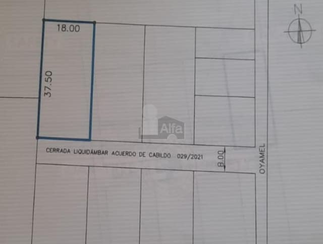 Terreno de 675 m2 en venta en Bosques de Metepec. Cerca de Av. Tecnológico.