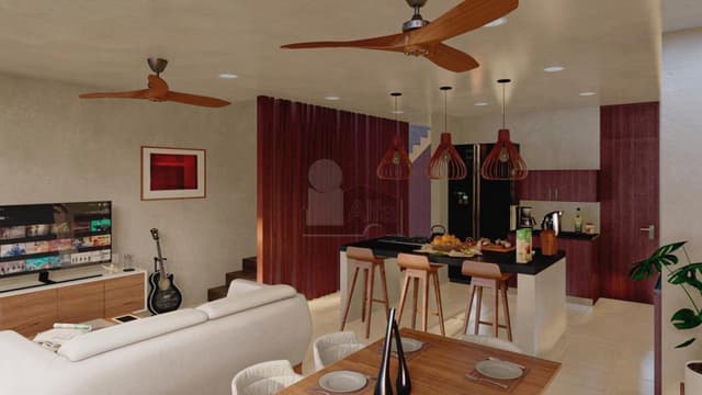 Townhouse en Dzitya, 3 recamaras, 173m2 de construccion