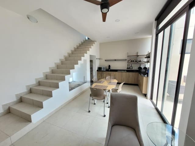 Departamento amueblado en Renta en Temozón norte Merida Yucatán.