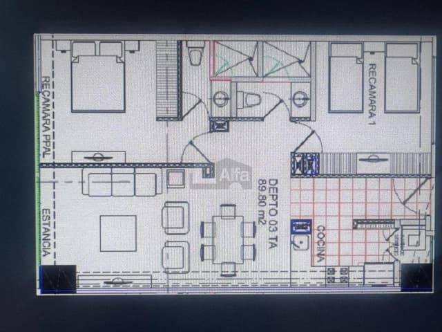 Departamento en venta Cosmocrat Santa Fe CDMX 74m2