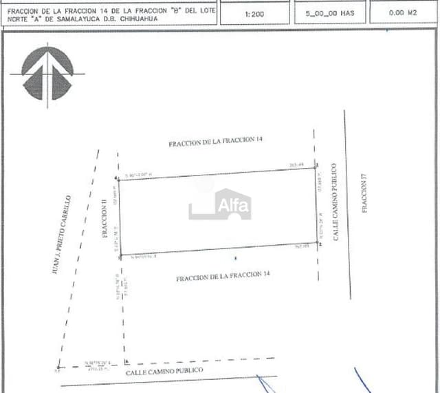 Terreno en venta Ciudad Juárez Chihuahua Fraccionamiento Ex.Hacienda de Samalayuca.