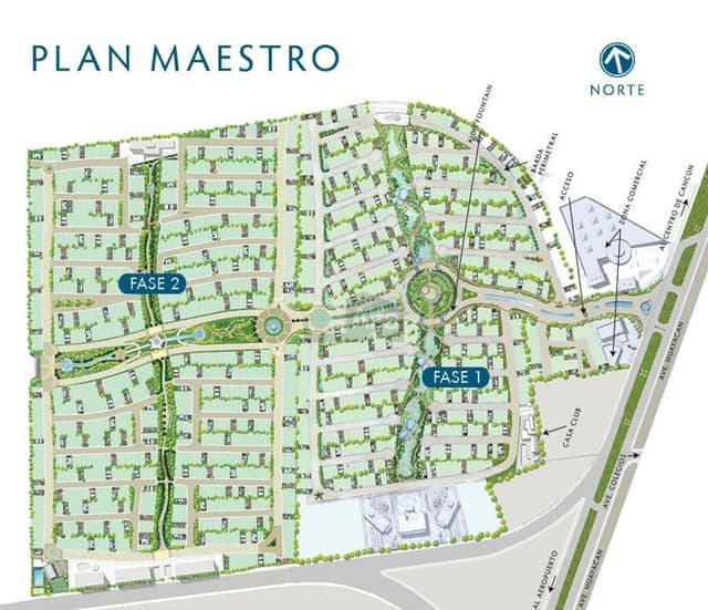 Terreno Habitacional en Venta Residencial AQUA, Cancun Quintana Roo