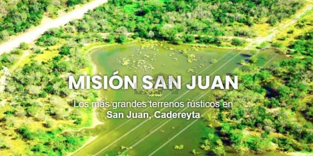 Terreno habitacional en venta en San Juan, Cadereyta Jiménez, Nuevo León