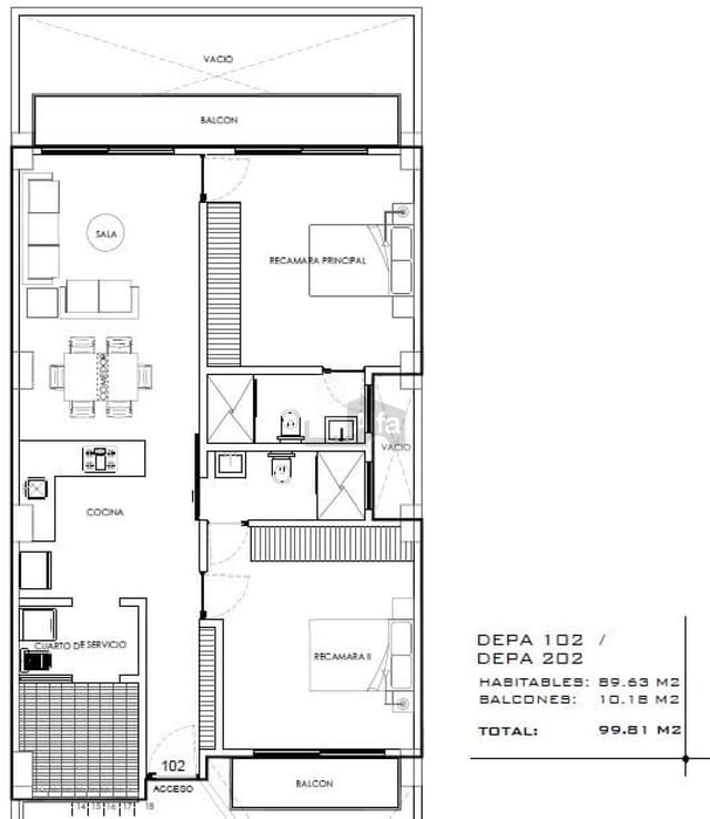 DEPARTAMENTO EN LA DEL VALLE SUR, GABRIEL MANCERA