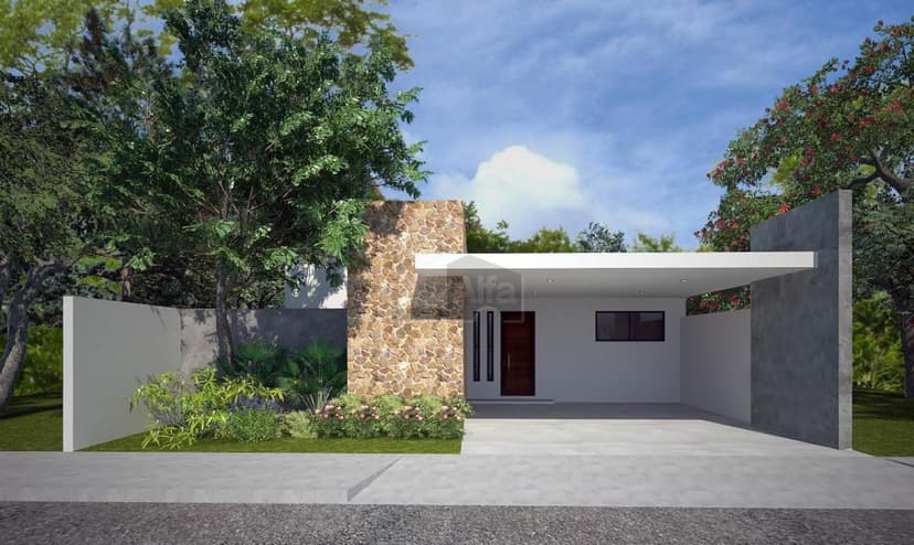 Casa sola en venta en X-Cuyum, Conkal, Yucatán