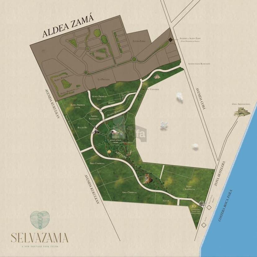5 Terrenos en Venta en Selvazama, Tulum Quintana Roo