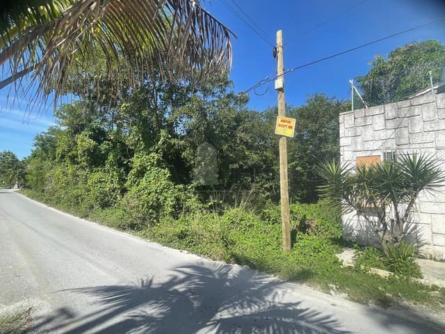 TERRENO EN VENTA EN CANCUN A METROS DE AVENIDA COLOSIO