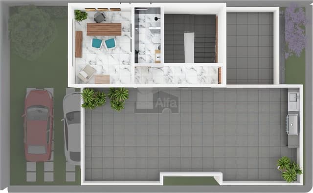 Casa en venta en Metepec con diseño moderno