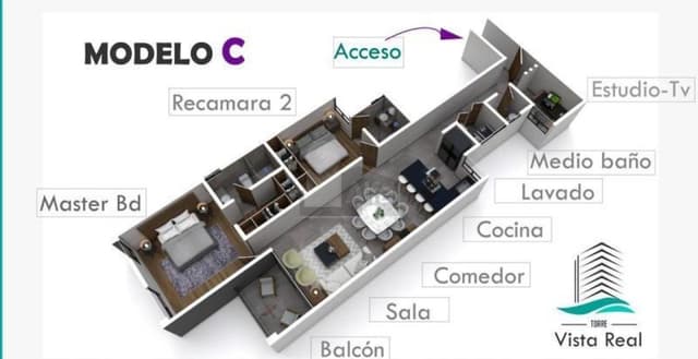 Departamento en venta en Desarrollo del Pedregal, San Luis Potosí, San Luis Potosí