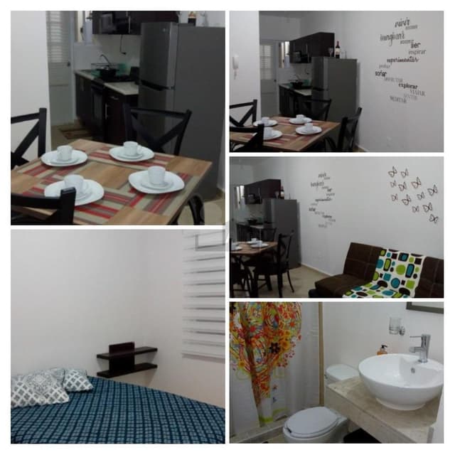 Departamento en renta en Real Bilbao, Solidaridad, Quintana Roo