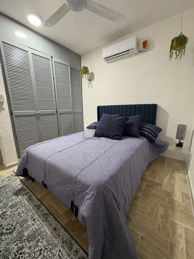 Departamento remodelado y amueblado 3 recamaras en Cancún Quintana Roo