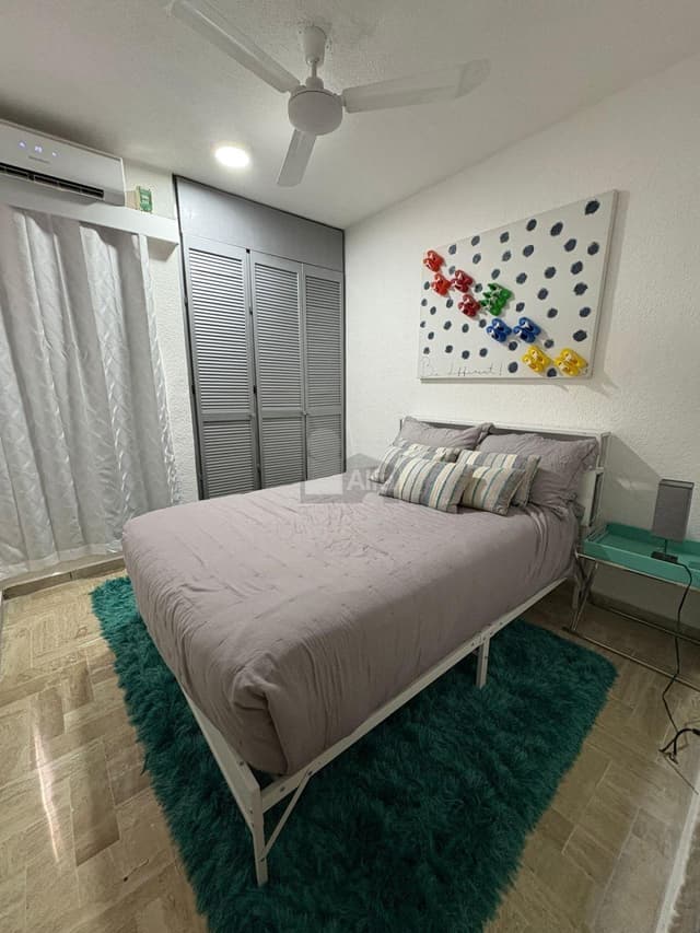 Departamento remodelado y amueblado 3 recamaras en Cancún Quintana Roo