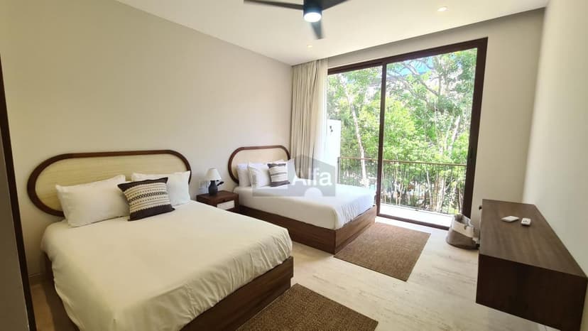 Departamento Venta llave en mano amueblado y decorado y/o Renta en Oriana, La Veleta  en Tulum