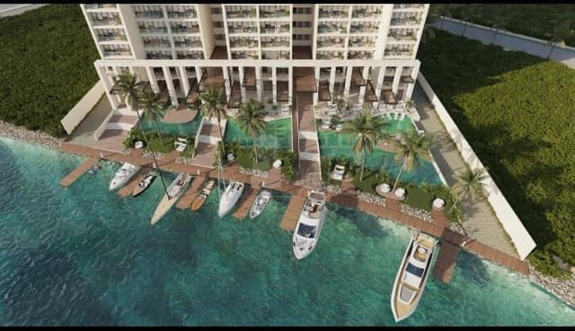 Departamentos Venta en BLAS Puerto Cancún de 2 y 3 recamaras, 3 y 4 baños completos, Cancún QR