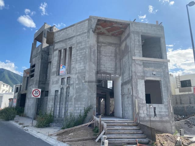 Casa en venta, Residencial Santuario, Garcia, Nuevo León. proyecto