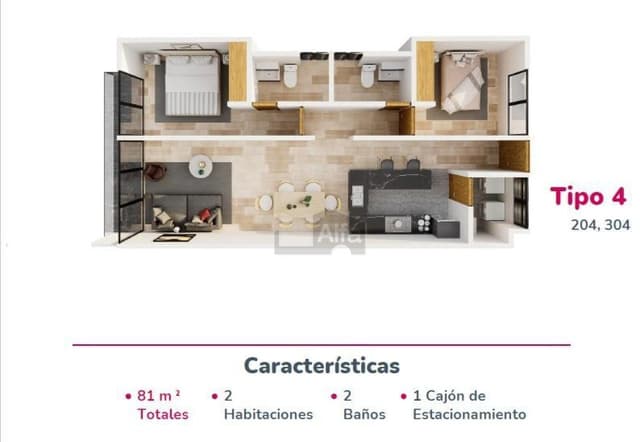 DEPARTAMENTO CERCA DE MIXCOAC