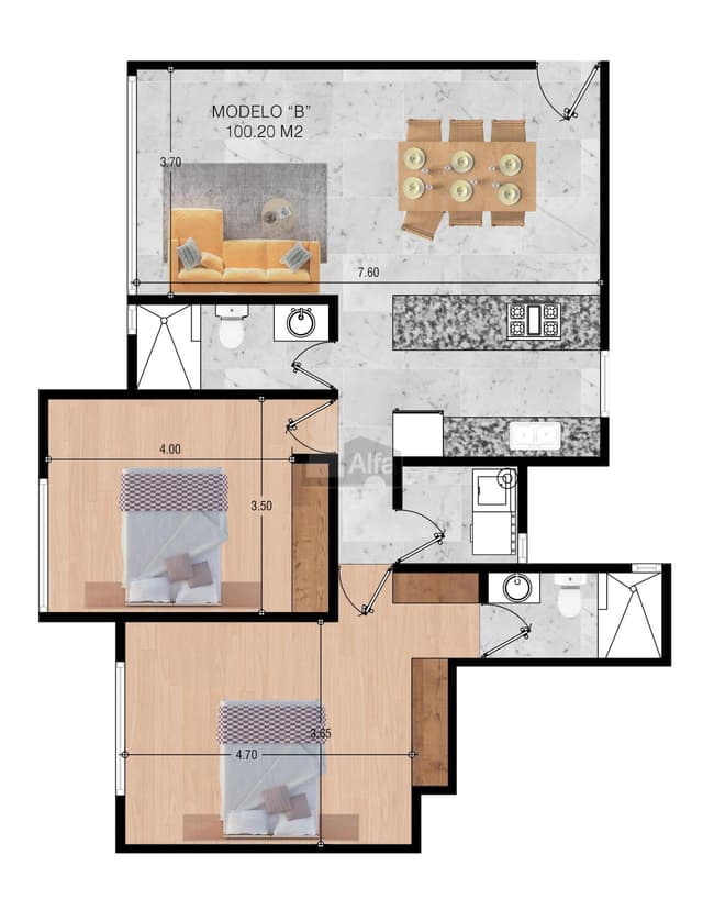 Departamentos en VENTA en colonia Jardín, San Luis Potosí