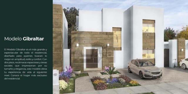 Casa en preventa modelo Gibraltar en Vivento Residencial Hermosillo, Sonora.