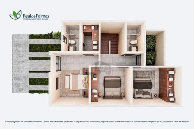 Casa en Venta en Real de Palmas Modelo Gea