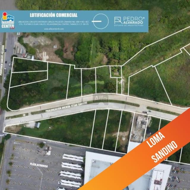 Terreno de inversión en Prol Av. Sandino