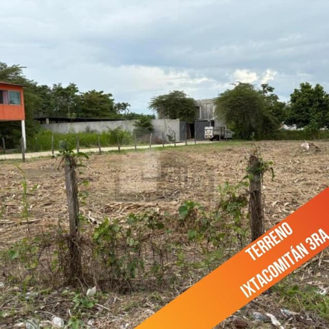 Terreno en venta en Ixtacomitán 3era Sección