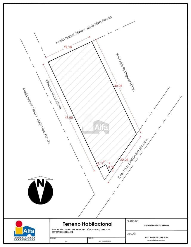 Terreno en venta en Ixtacomitán 3era Sección