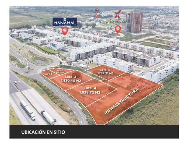 Terreno comercial en venta en Carlota Hacienda Vanegas, Corregidora, Querétaro