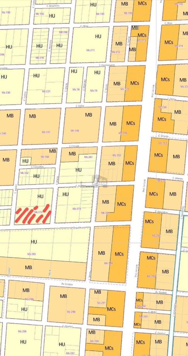 Terreno en Venta en Av Prolongación Av la Luna zona Huaycán Cancun