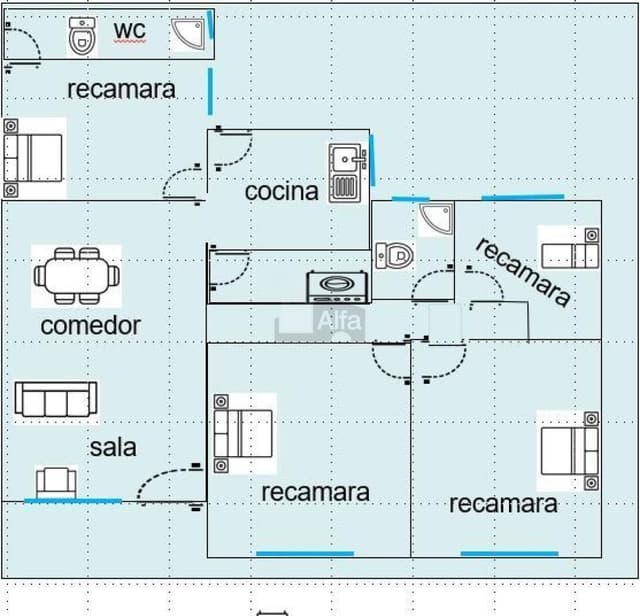 Casa sola en renta en Las Puentes Sector 7, San Nicolás de los Garza, Nuevo León