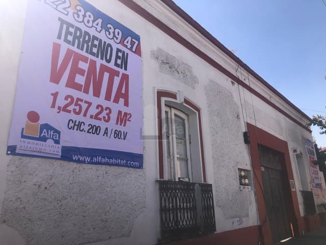 Venta de Terreno en el centro de Toluca, ubicado en  colonia La Merced