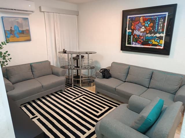 Departamento remodelado y amueblado 3 recamaras en Cancún Quintana Roo