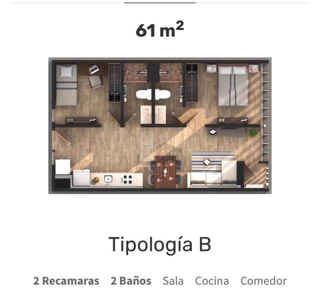 Departamentos El Patriota en Renta