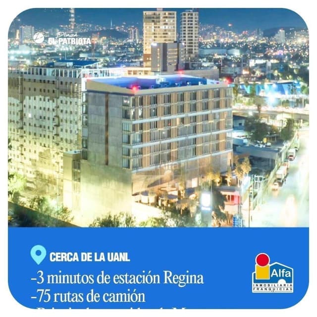 Departamentos El Patriota en Renta