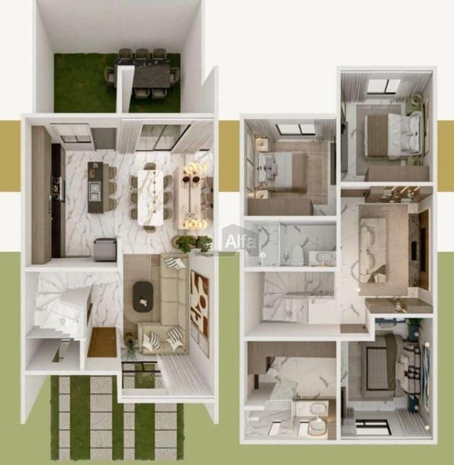 Casa en condominio en venta en Capital Sur, El Marqués, Querétaro