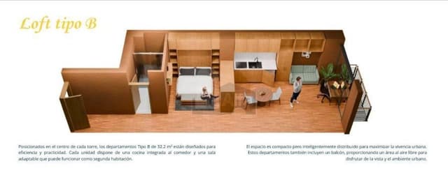 Loft en venta en Centro (Área 1), Cuauhtémoc, Ciudad de México