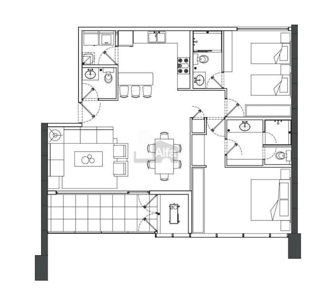 Departamento en venta, La Huasteca, Santa Catarina, Nuevo León