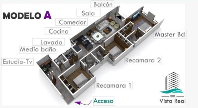 Departamento en Renta en zona de Desarrollos del Pedregal, atrás de The Park