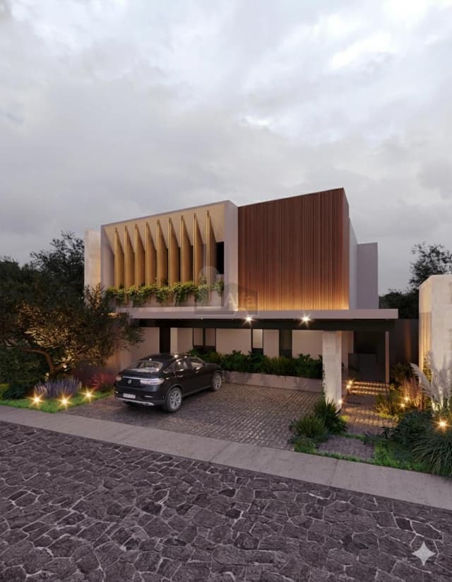 Casa nueva con acabados de lujo en exclusiva privada Lagos Habitat