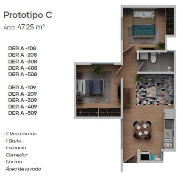Departamento en venta en Pro-Hogar, Azcapotzalco, Ciudad de México