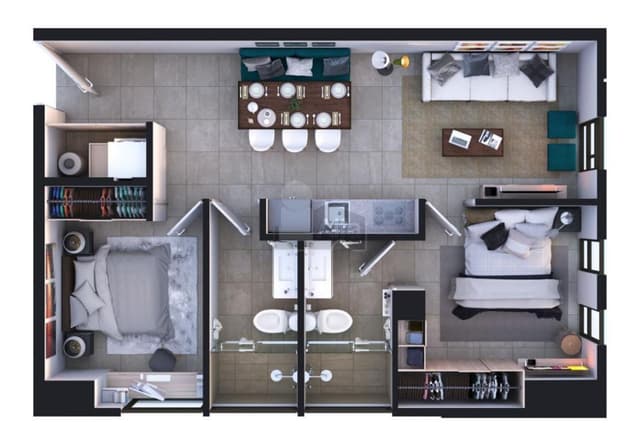 Departamento en renta,  Torre Luz, Monterrey, Nuevo León