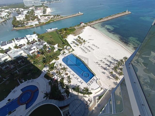 Departamento en venta amueblado en SLS Puerto Cancún de 4 recamaras y 4.5 baños