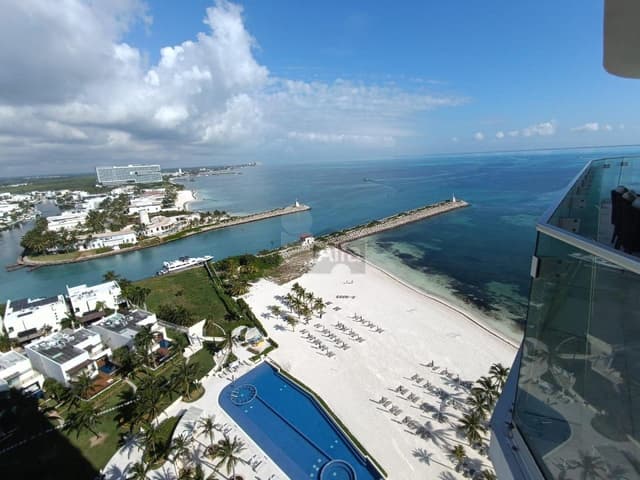 Departamento en venta amueblado en SLS Puerto Cancún de 4 recamaras y 4.5 baños
