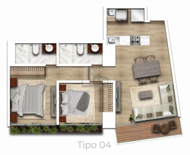 Departamento en venta en San Ángel Inn, Álvaro Obregón, Ciudad de México