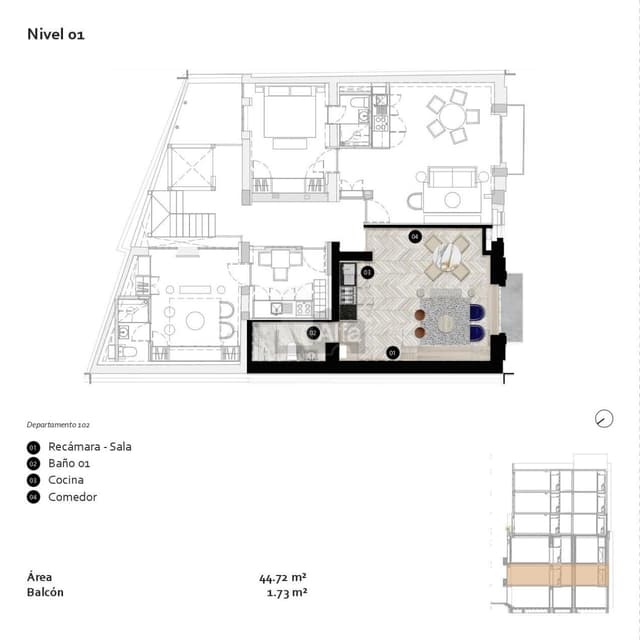 Departamento en venta en Roma Norte, Cuauhtémoc, Ciudad de México